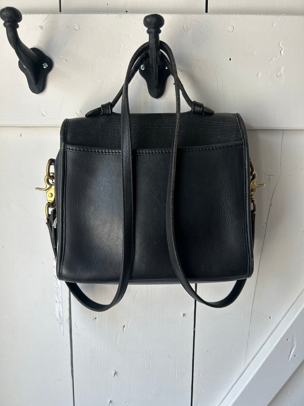 Vintage Coach Turnlock Flap Crossbody Bag