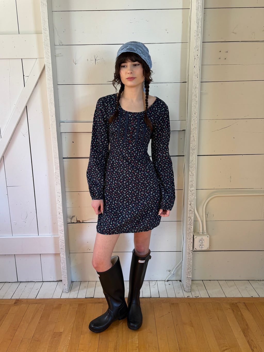 2000s H&M Floral Mini Dress