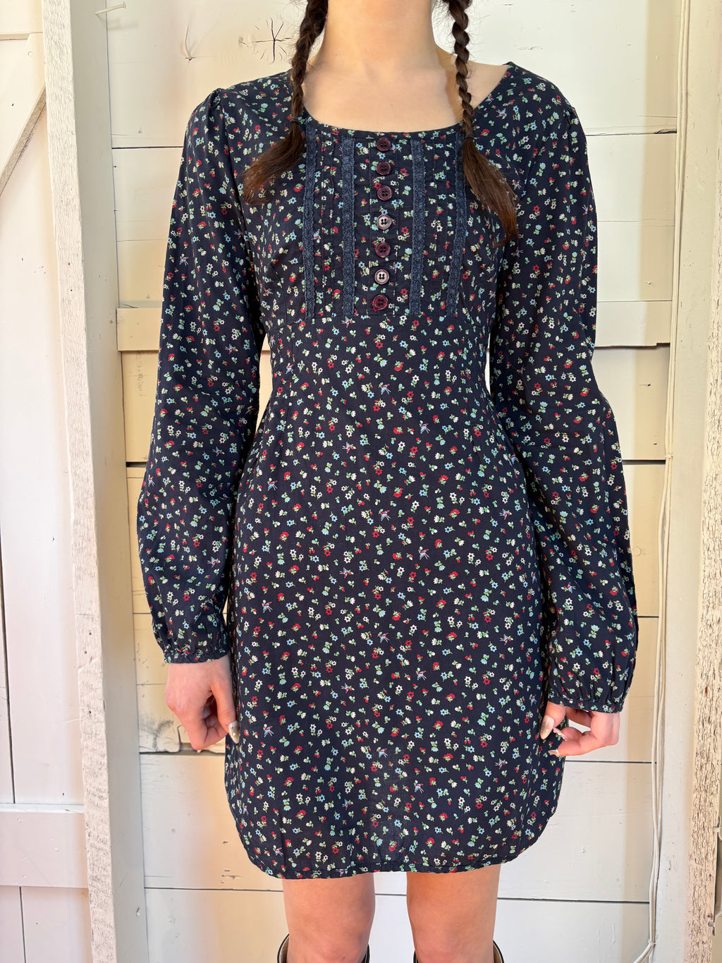 2000s H&M Floral Mini Dress