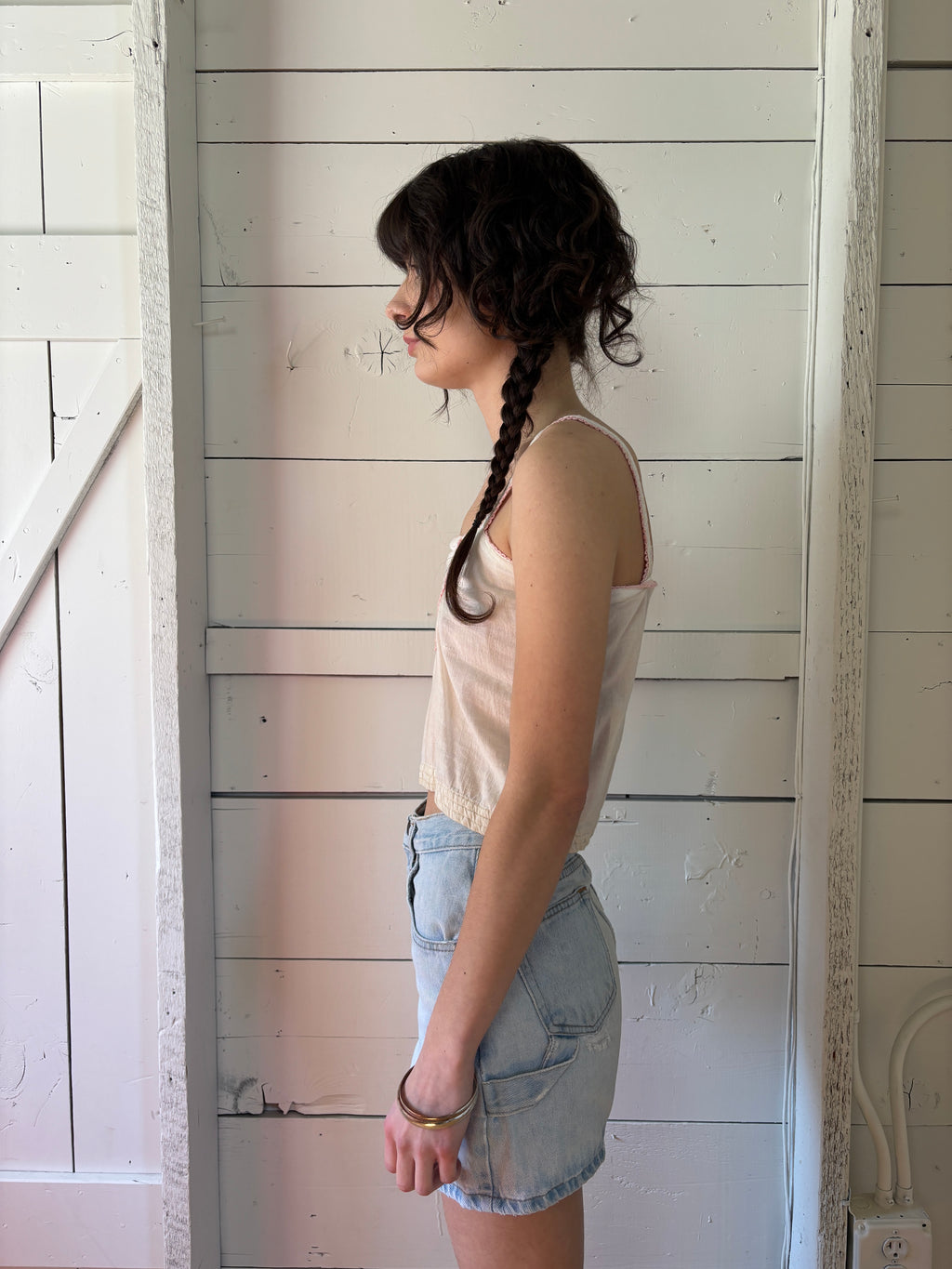 90s Xhilarartion Light Wash Mom Shorts