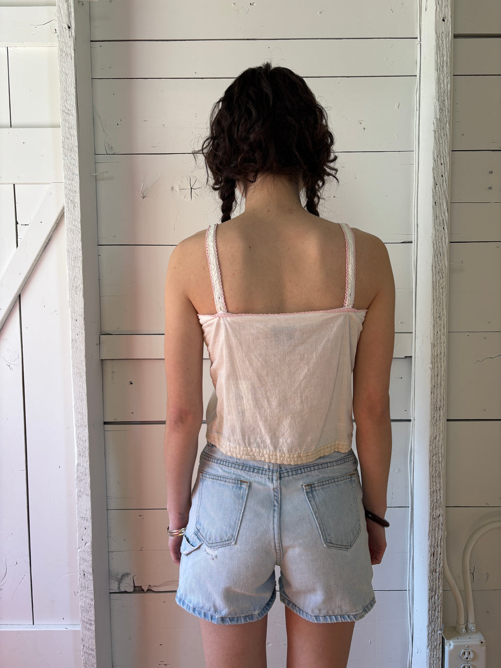 90s Xhilarartion Light Wash Mom Shorts