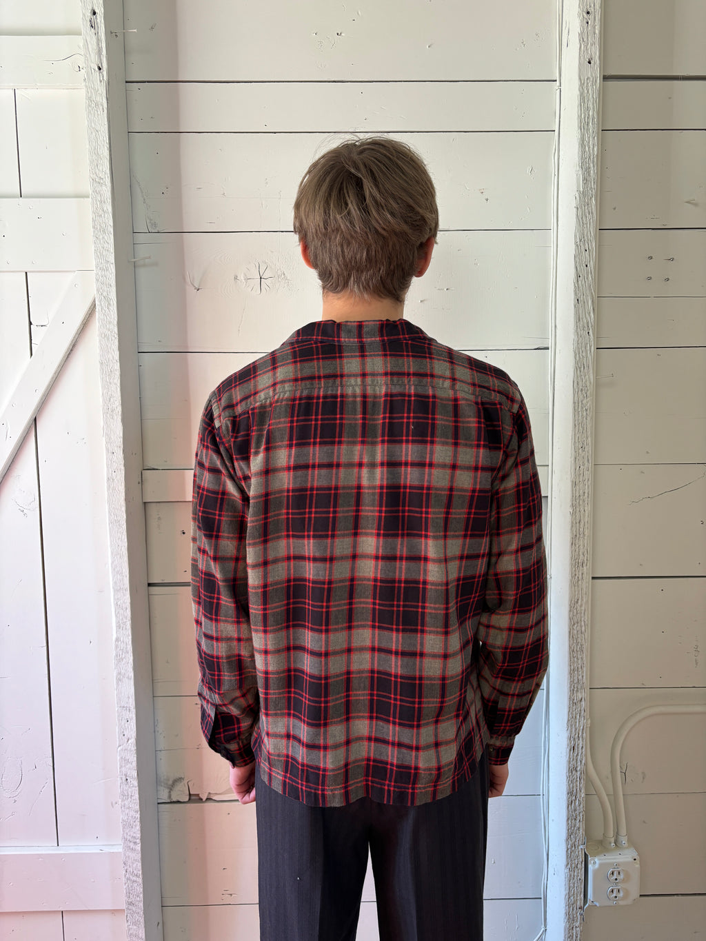 90s Ralph Lauren Sport Loop Collar Button Up