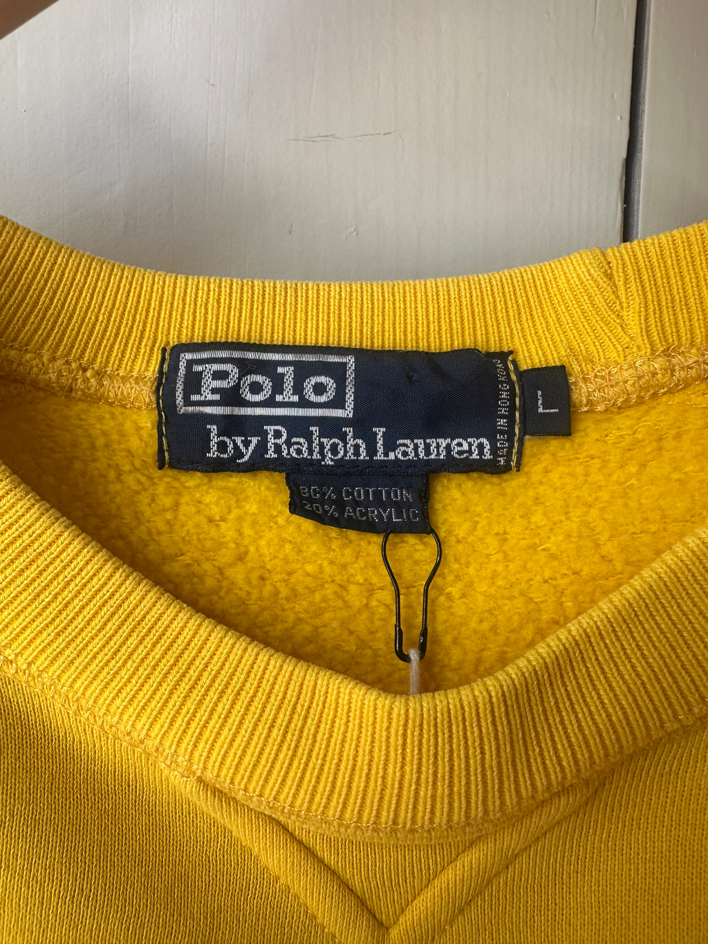 90s Yacht Club Nautical Polo Crewneck