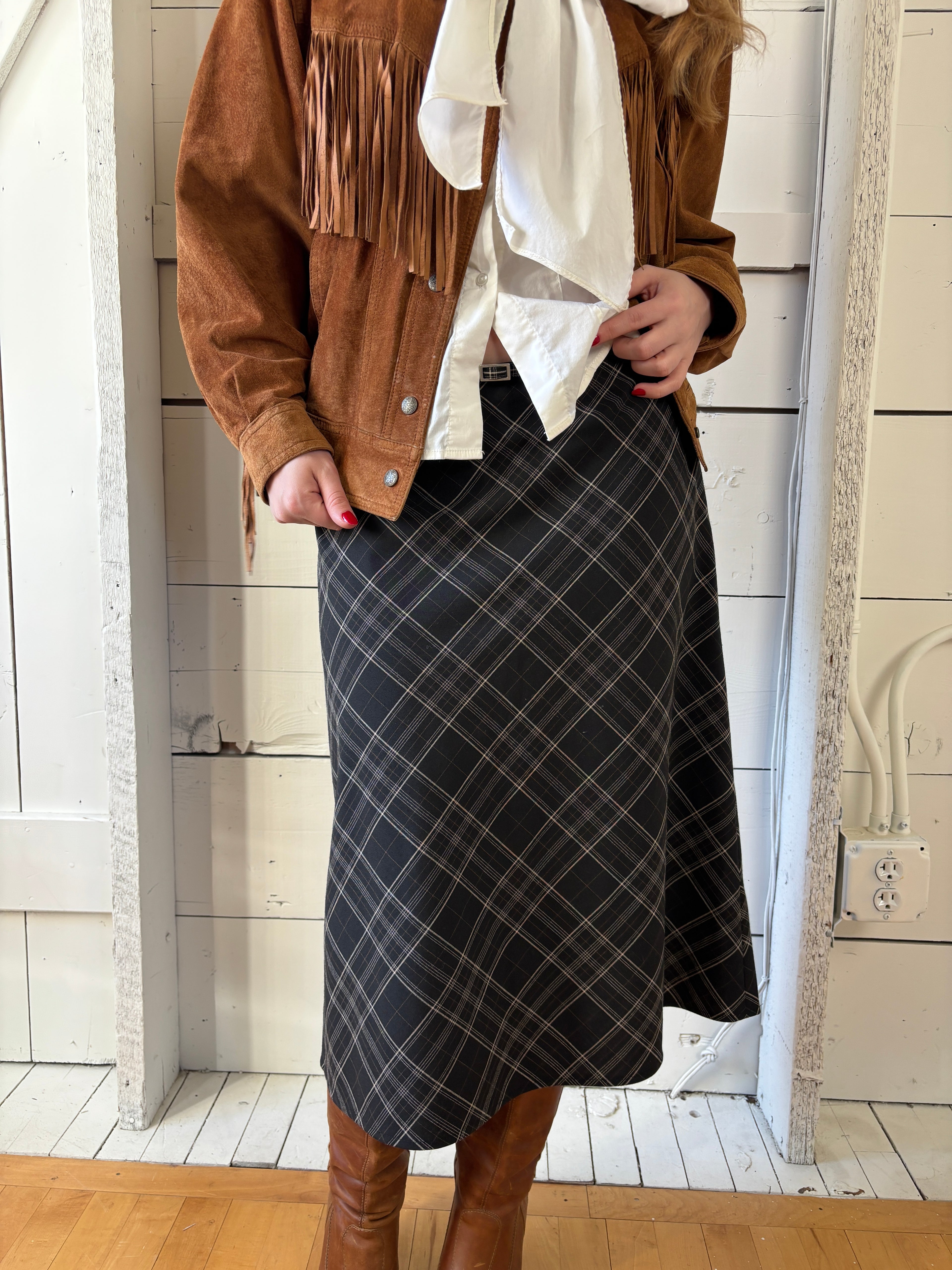 90s The Limited Midi Skirt