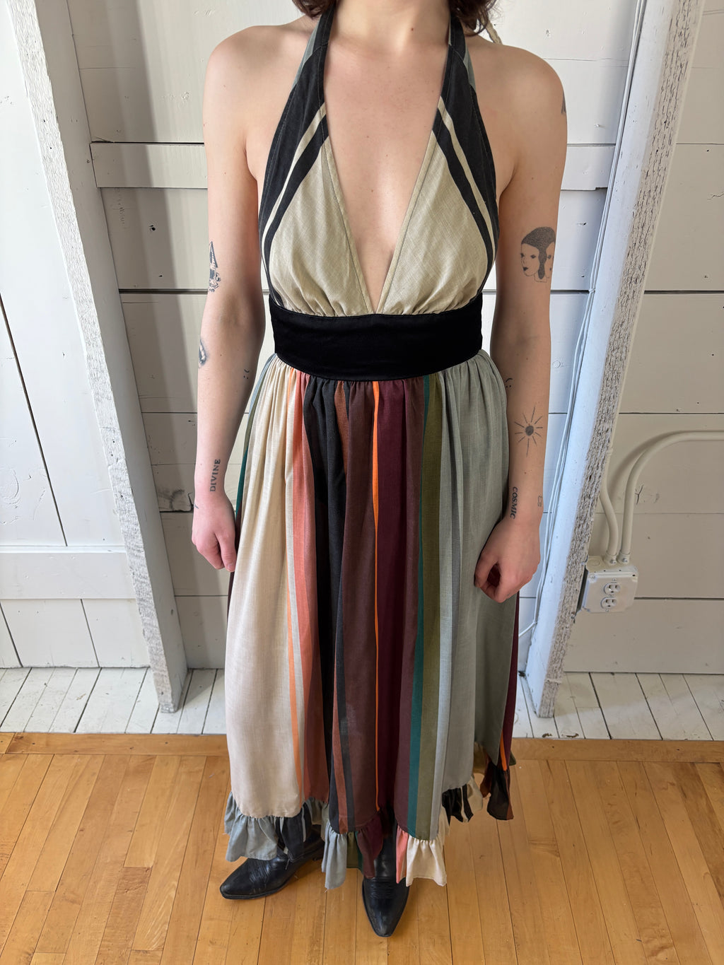 Vintage Gunne Sax Halter Dress
