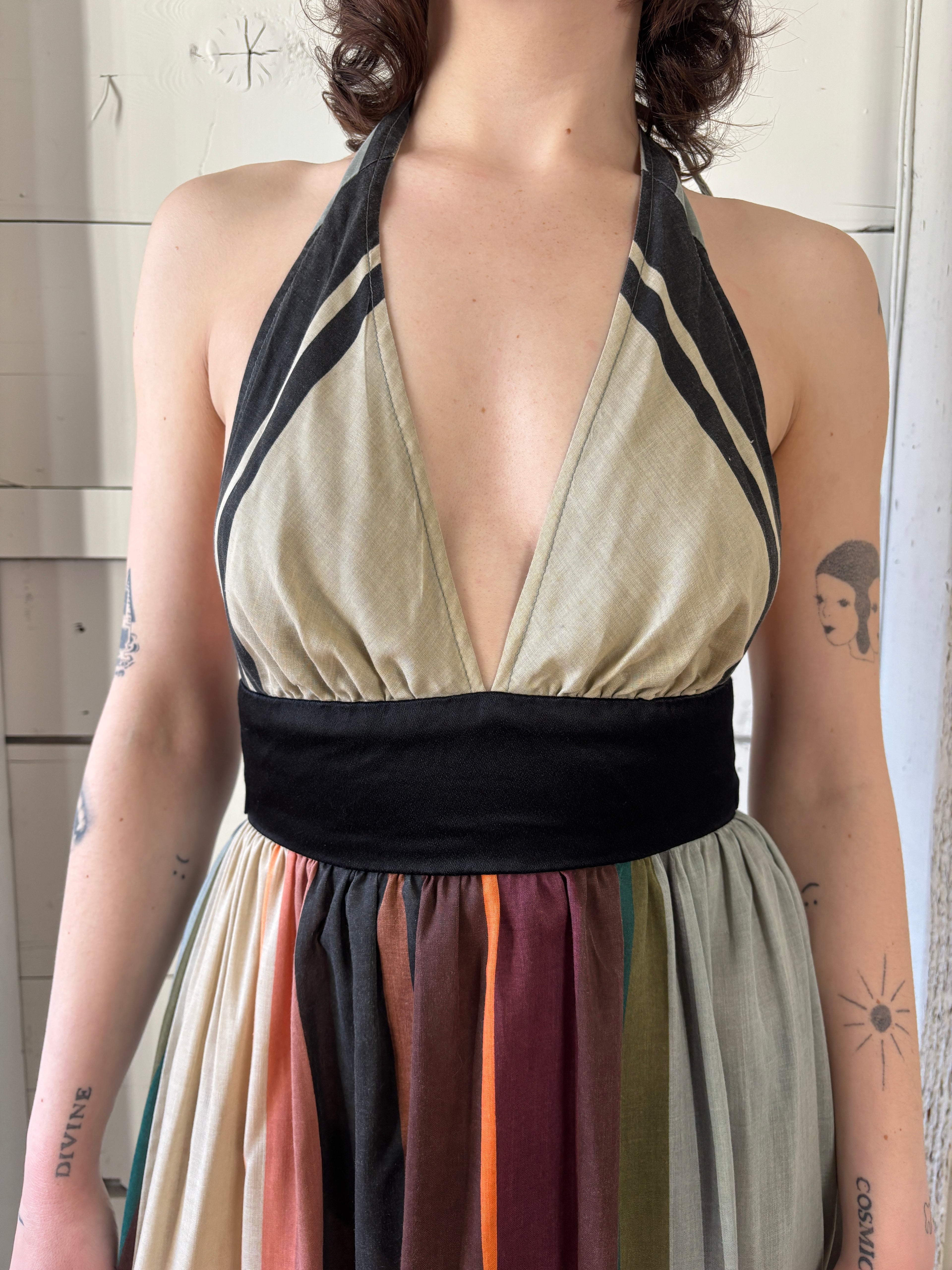 Vintage Gunne Sax Halter Dress