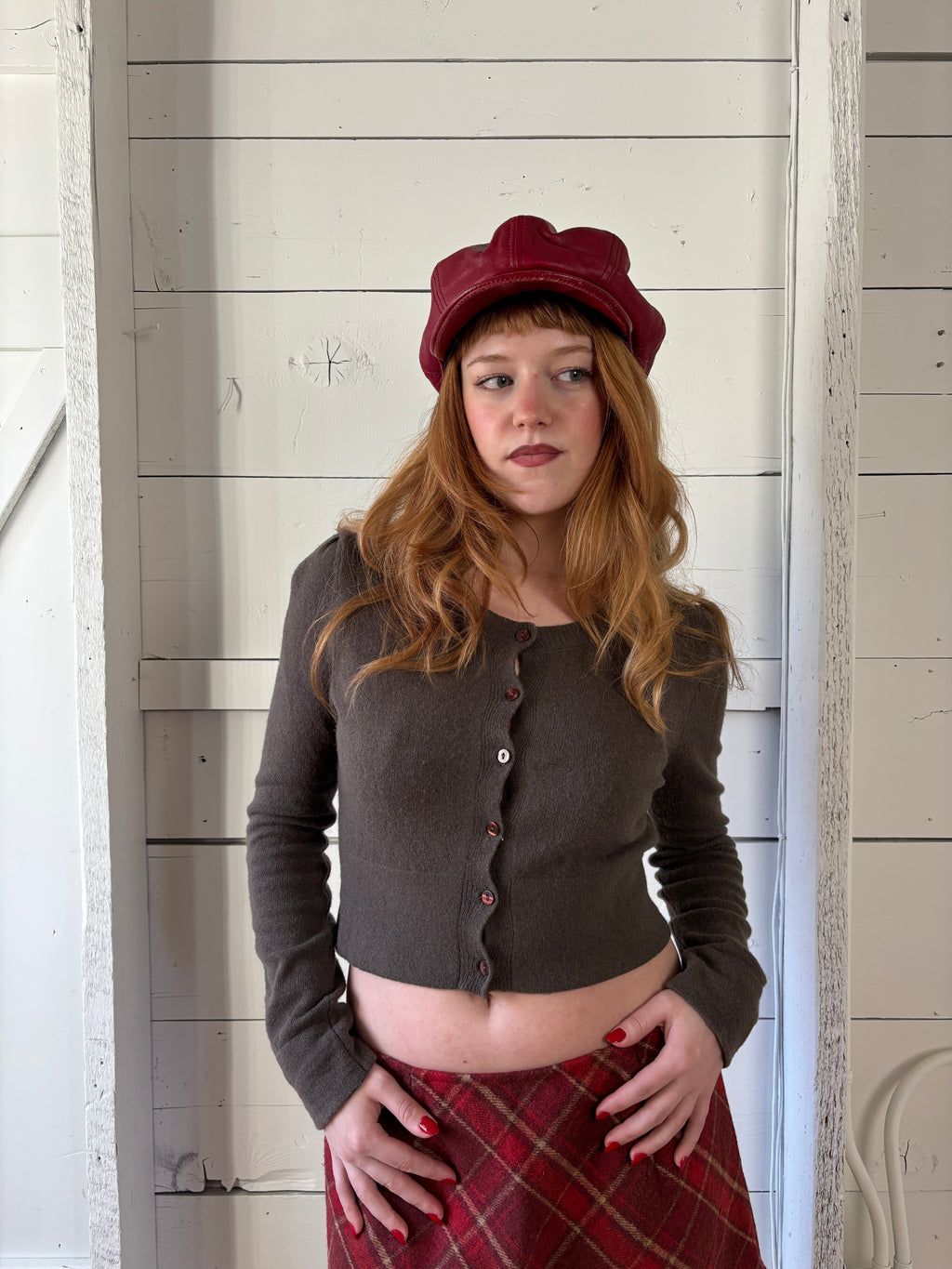Y2K Euro Cropped Cardigan