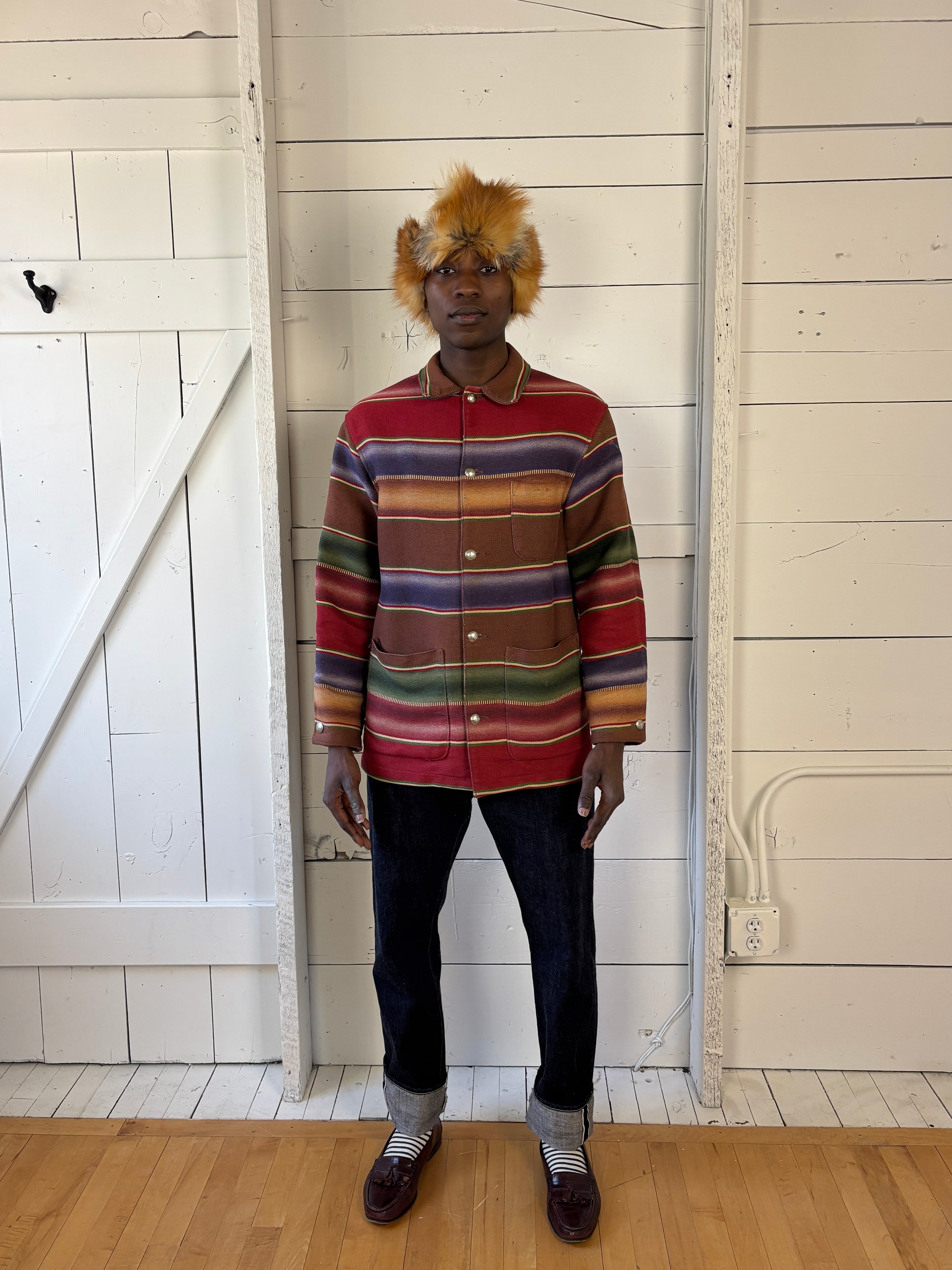 Polo Country Western Blanket Chore Coat