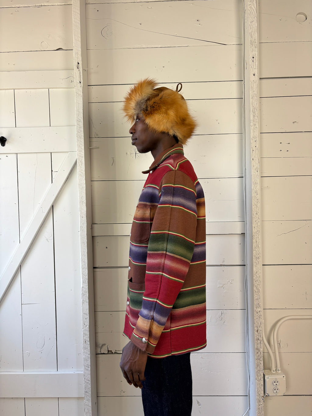 Polo Country Western Blanket Chore Coat