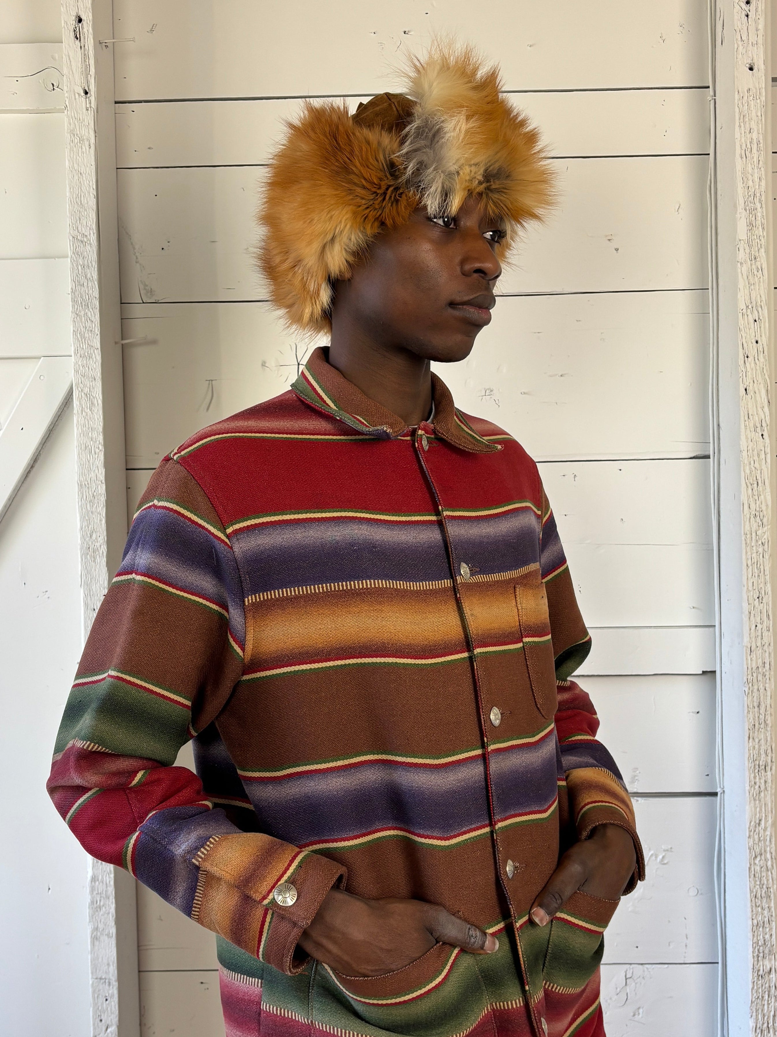 90s Bernard Fontaine Trapper Hat