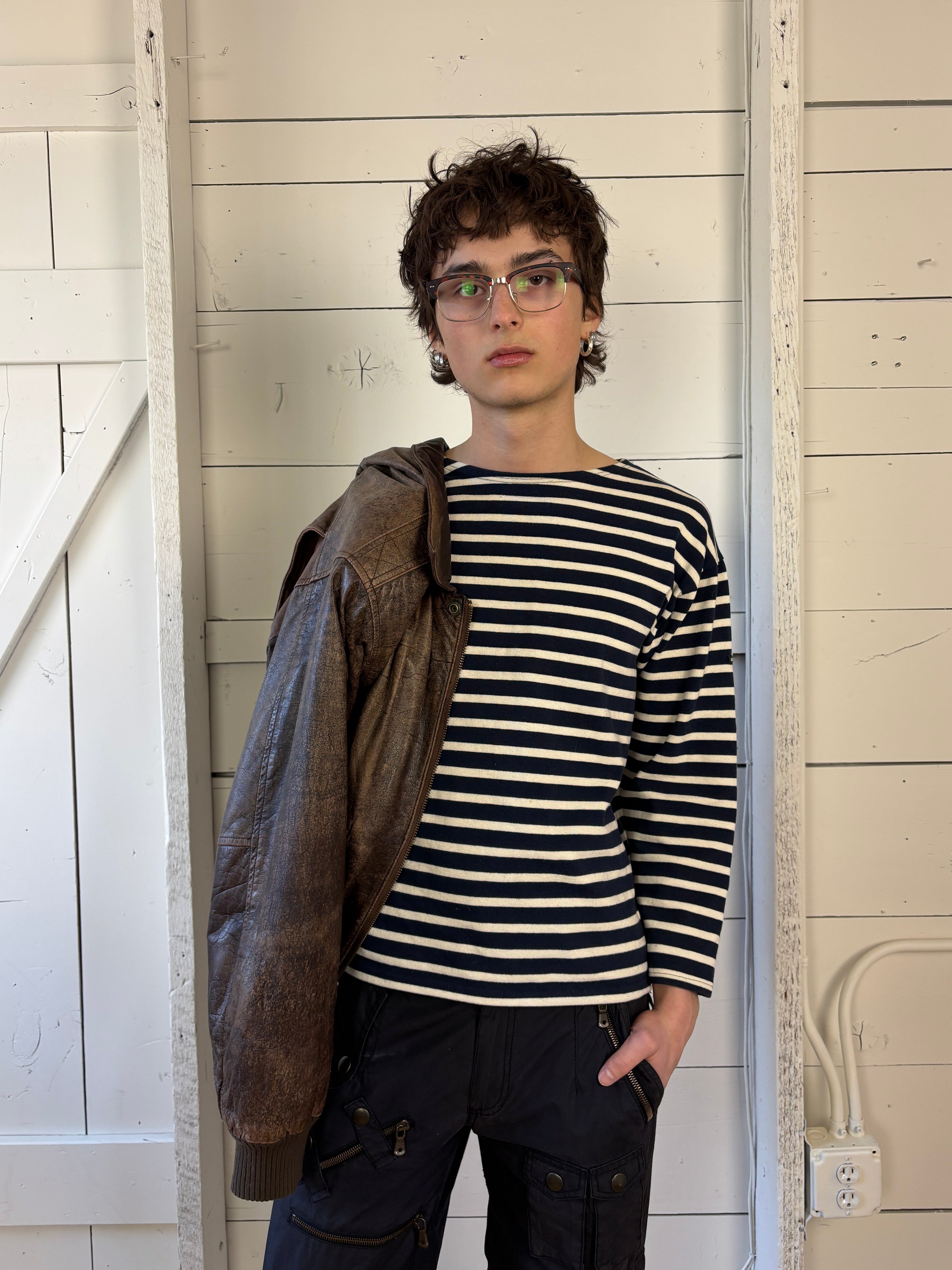 2000s Saint James Striped Long Sleeve