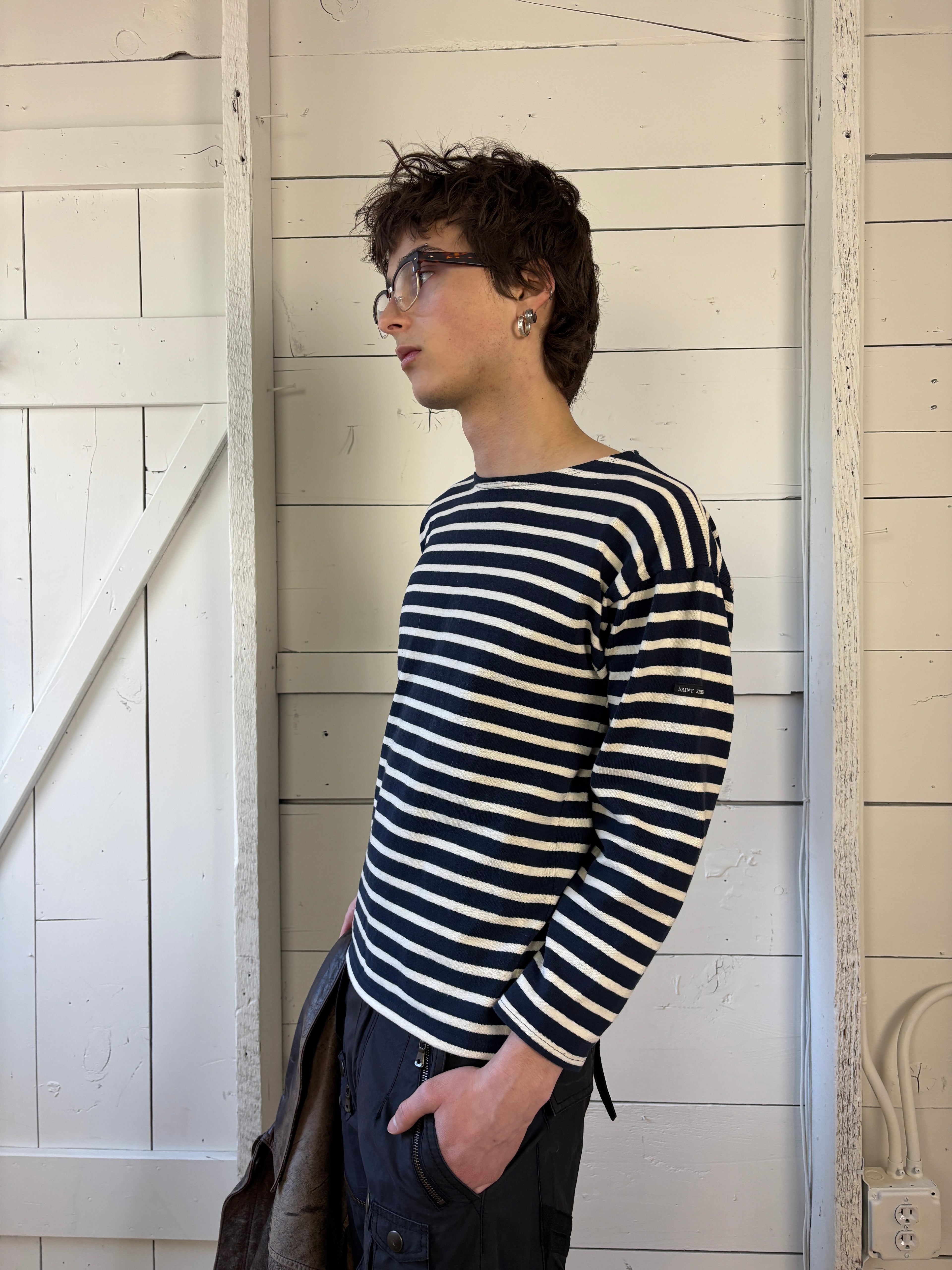 2000s Saint James Striped Long Sleeve