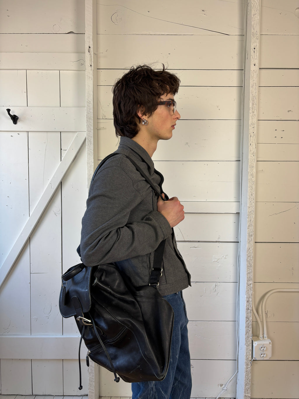 2000s Dolce and Gabbana Cotton Darted Jacket