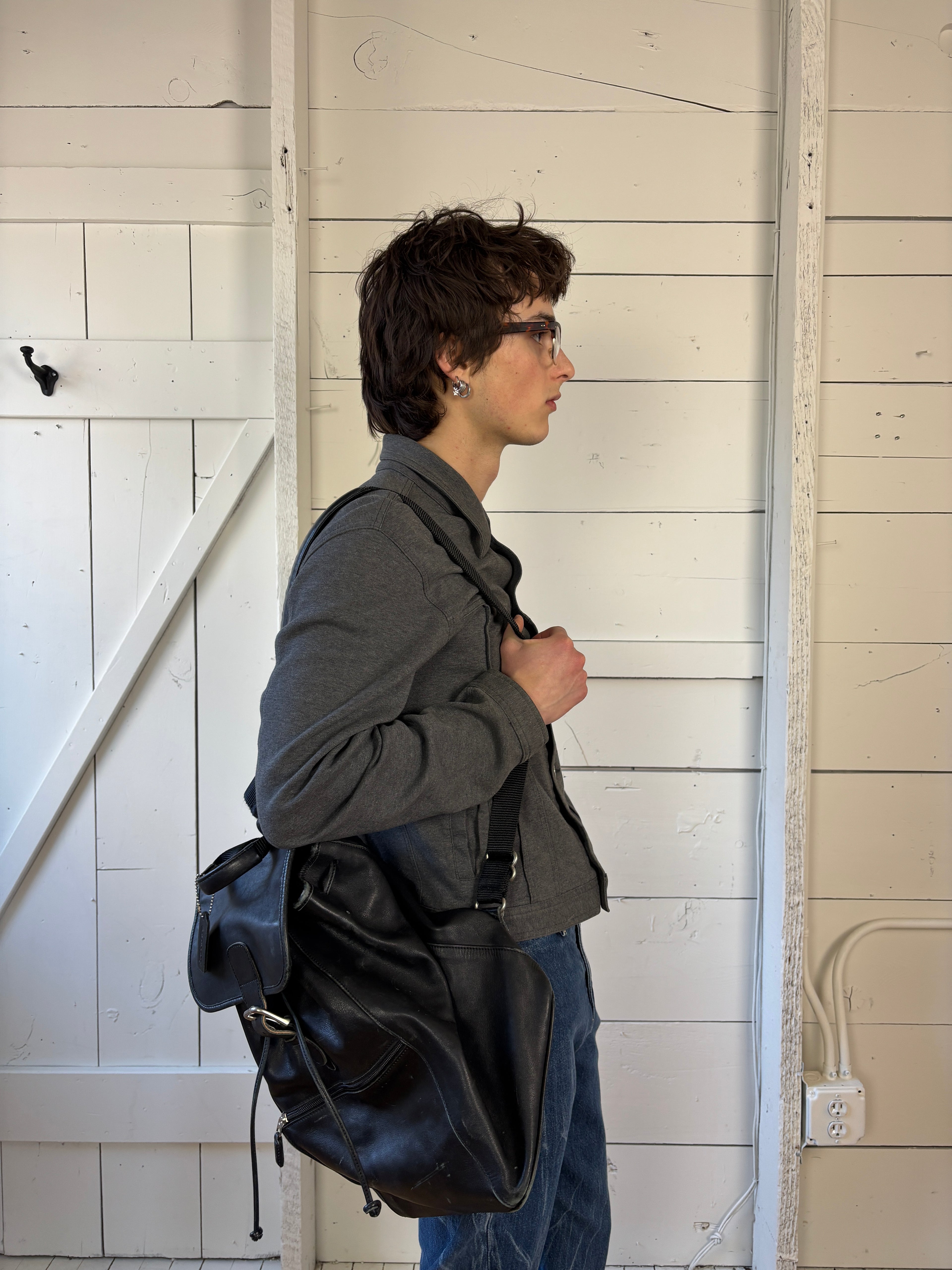 2000s Dolce and Gabbana Cotton Darted Jacket