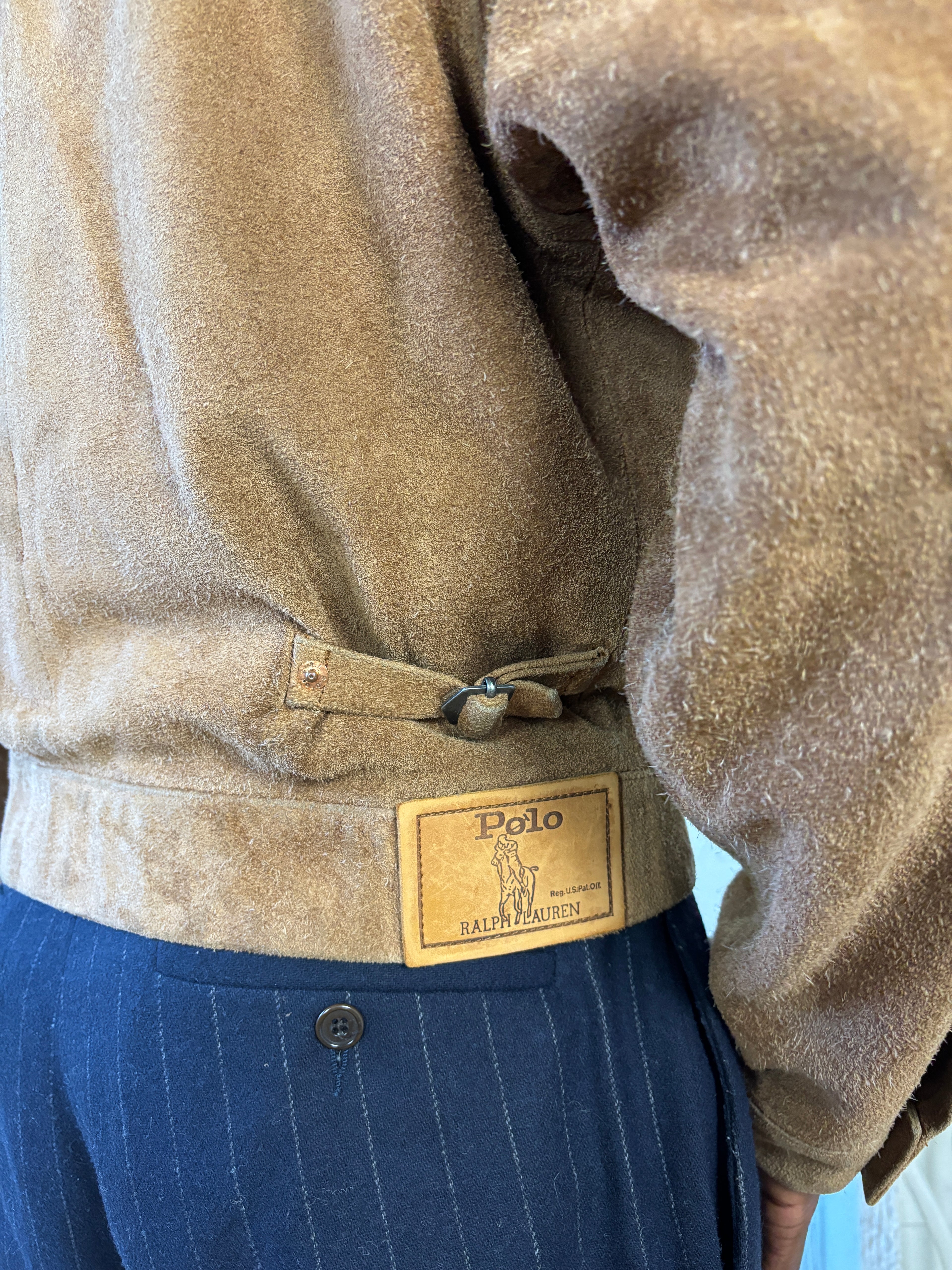 80s Polo Ralph Lauren Type 2 Suede Trucker