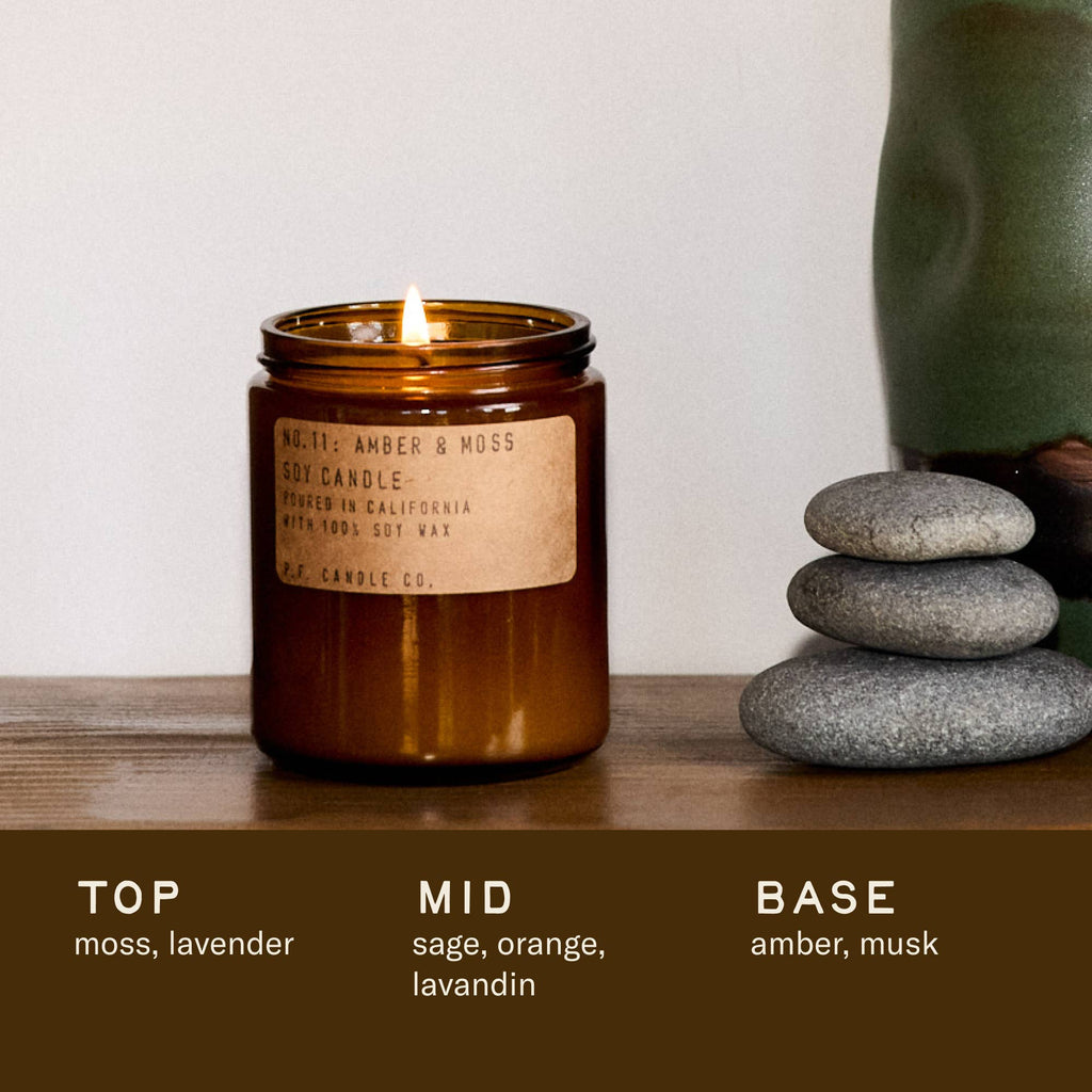 Amber & Moss - 7.2 oz Candle